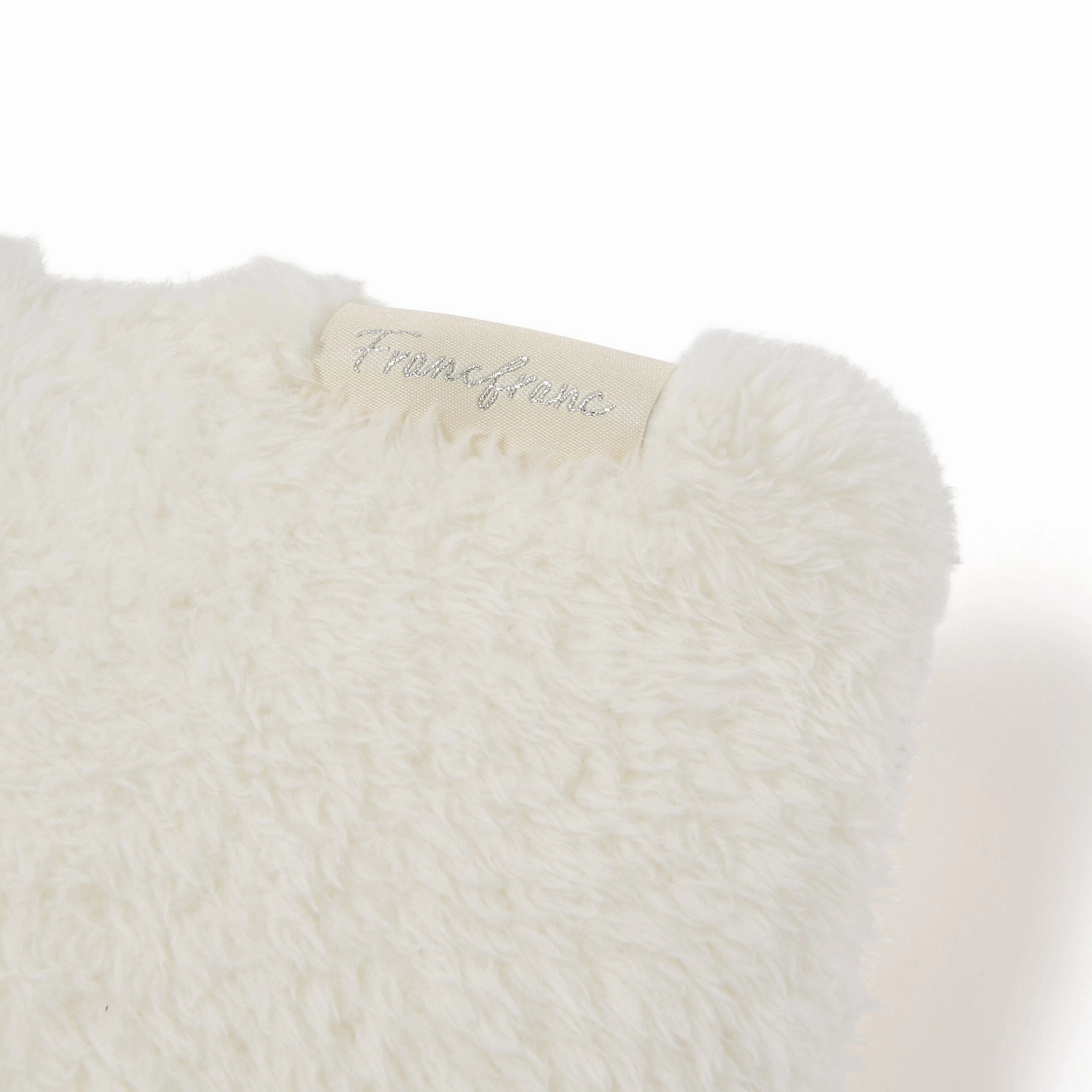 Warm Fleece 4Way Poncho White