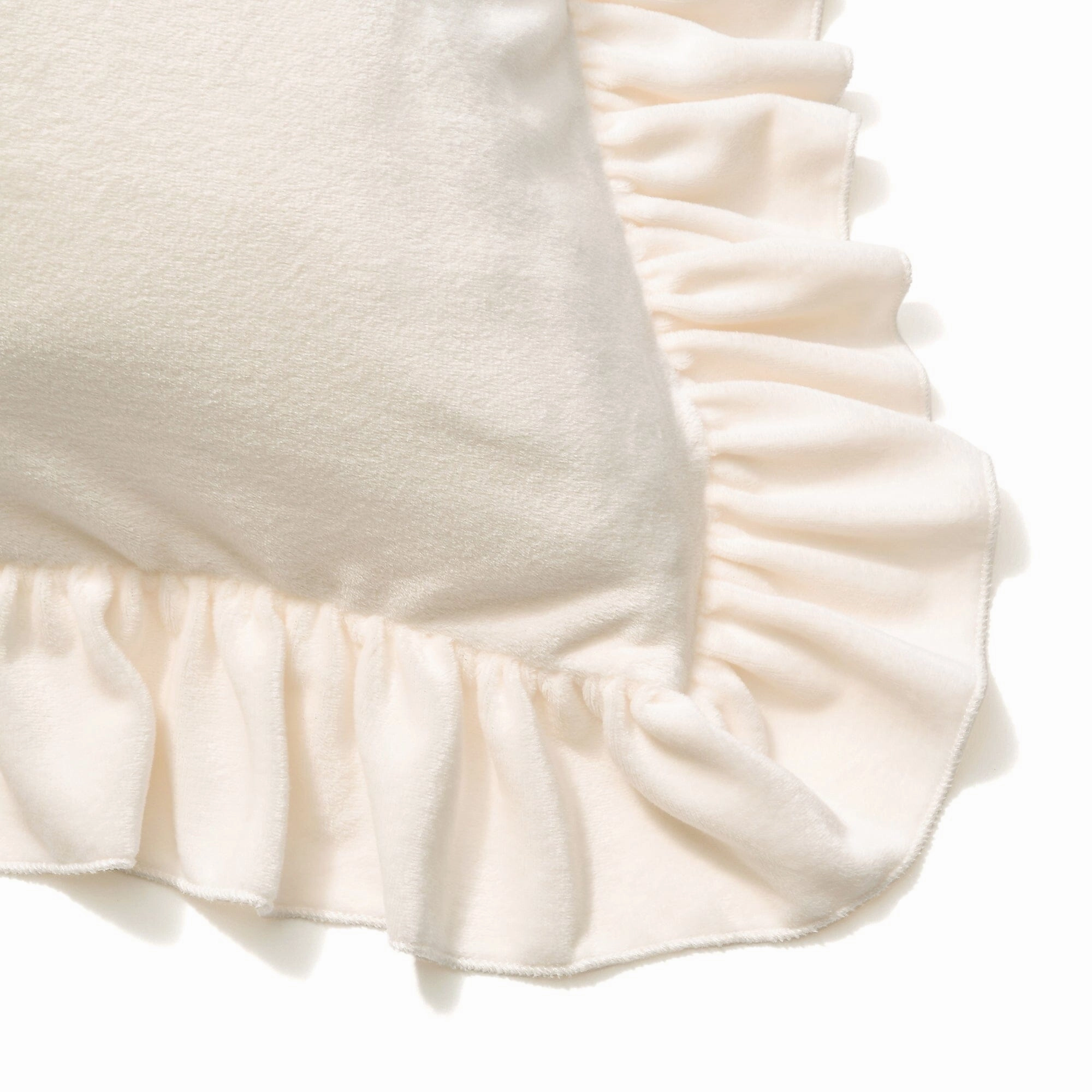 Warmy Argan Oil Frill Pillow Case 700 X 500White