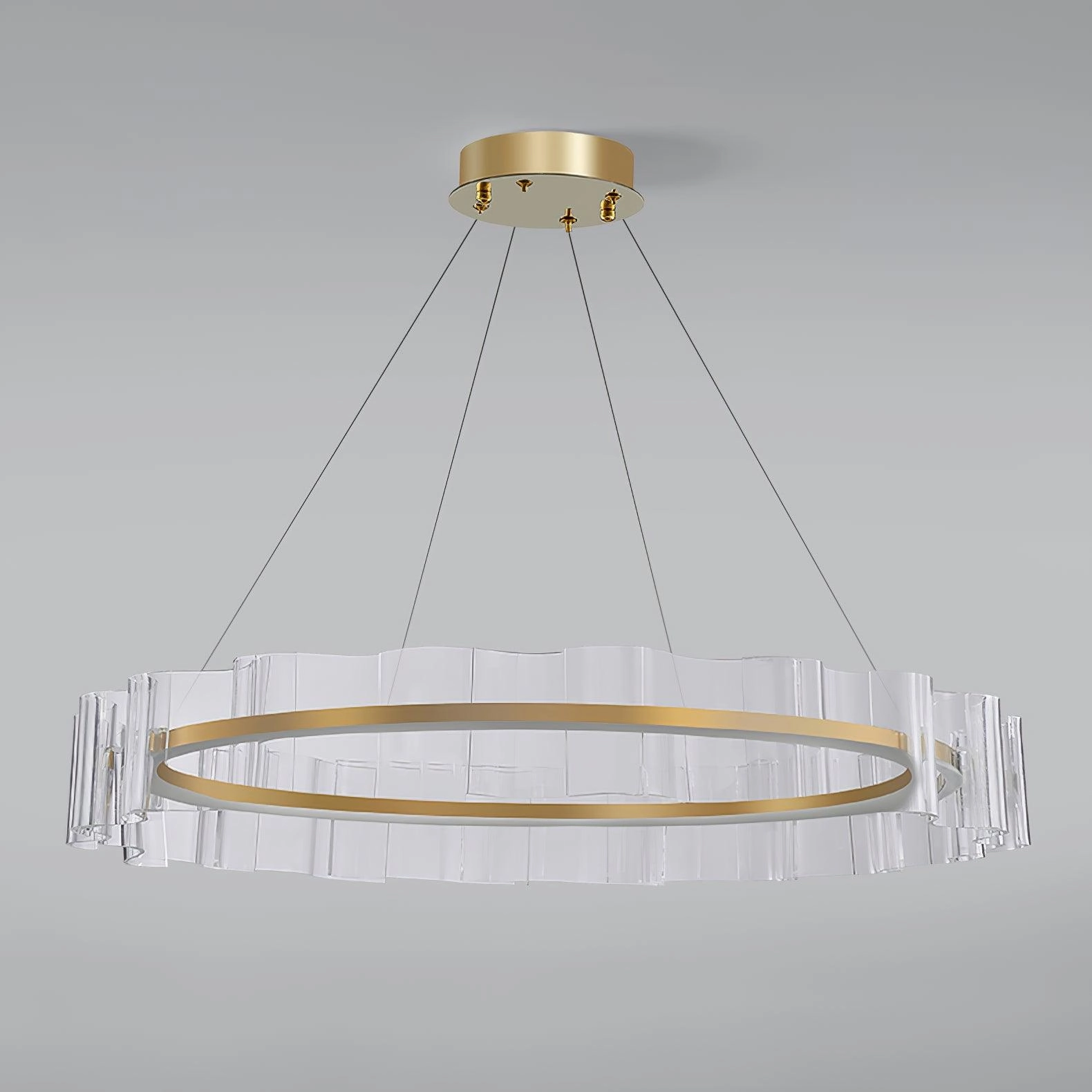 Water Wave Glass Chandelier