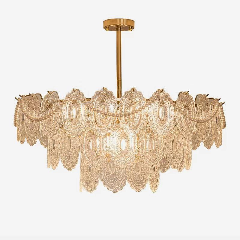 Wave Pearl Chandelier