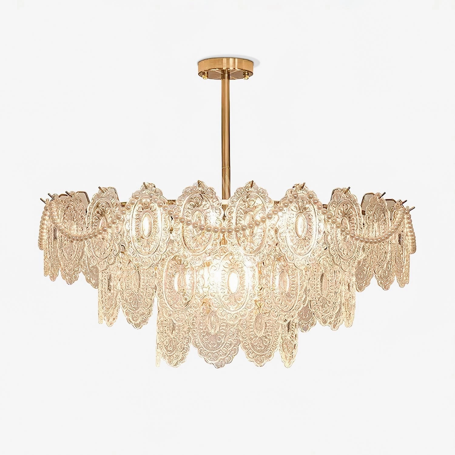 Wave Pearl Chandelier