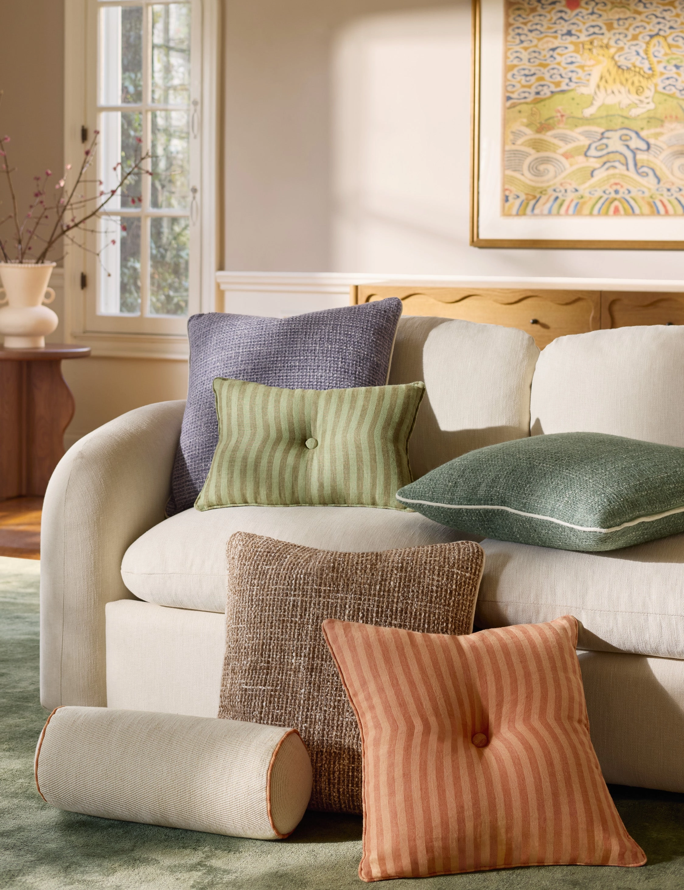 Welby Linen Pillow by Aimee Song