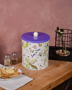 Whimsical Bloom Kitchen Storage Canistermodern kitchen decor ,kitchen dinner set ,dinnerware 