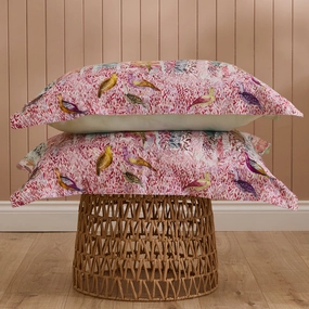 Whimsical Tale Oxford Edge Pillowcase Pair Blushhome decor ,wall decor 