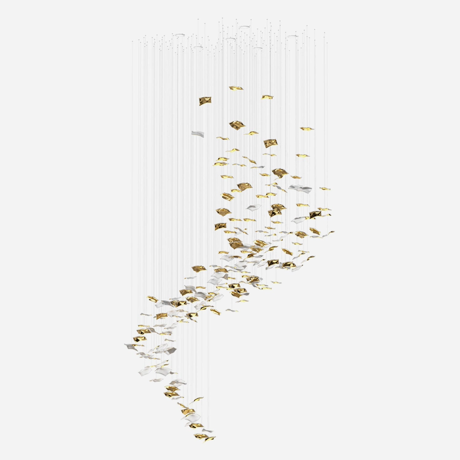 Whispering Kerchiefs Chandelierrustic chandelier,bedroom chandelier 