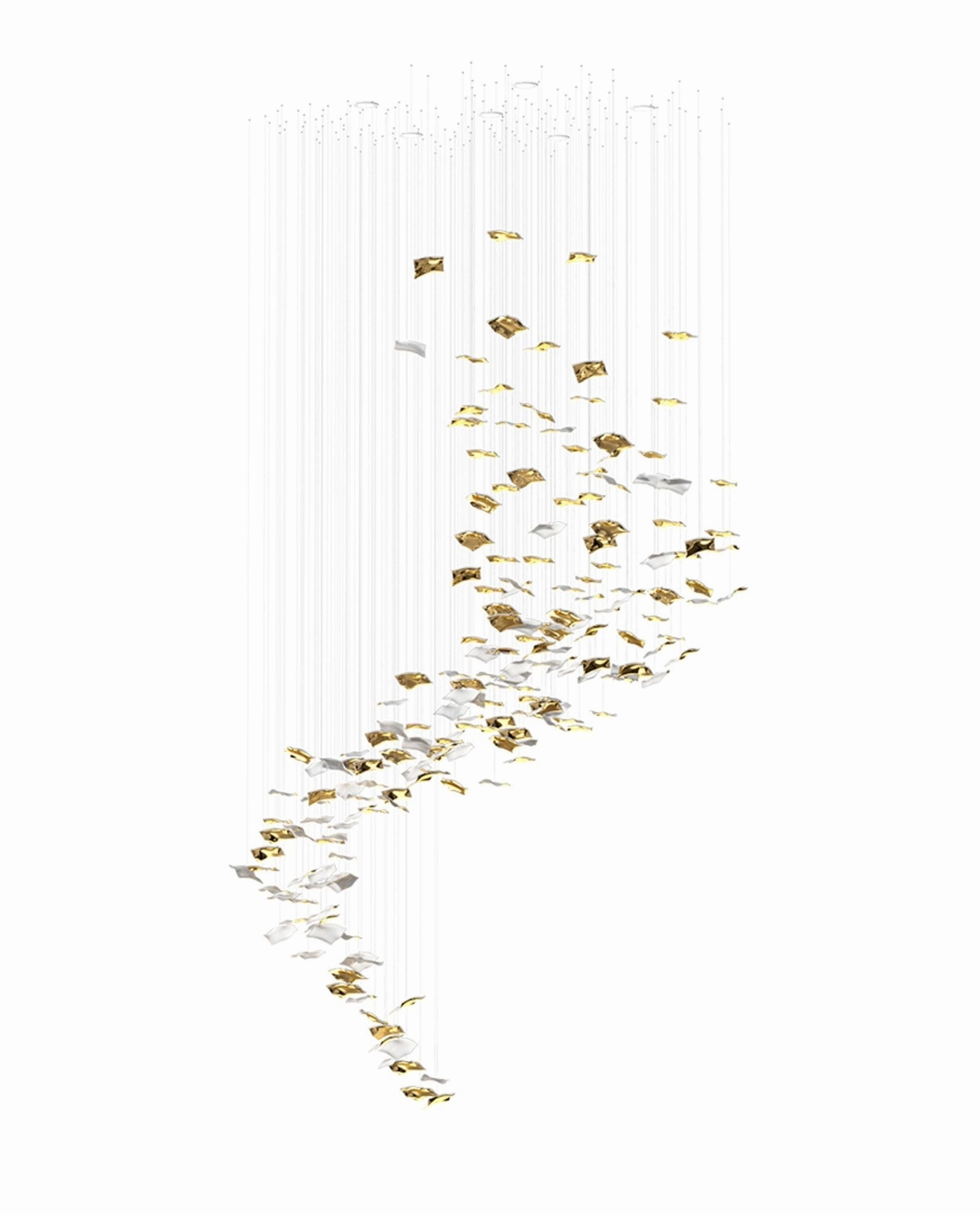 Whispering Kerchiefs Chandelier