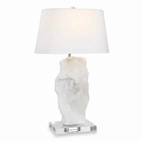 White Alabaster Table Lampnordic style desktop ornaments