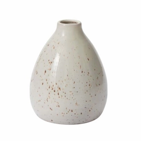 White Francesca Budvase - 6"nordic style desktop ornaments