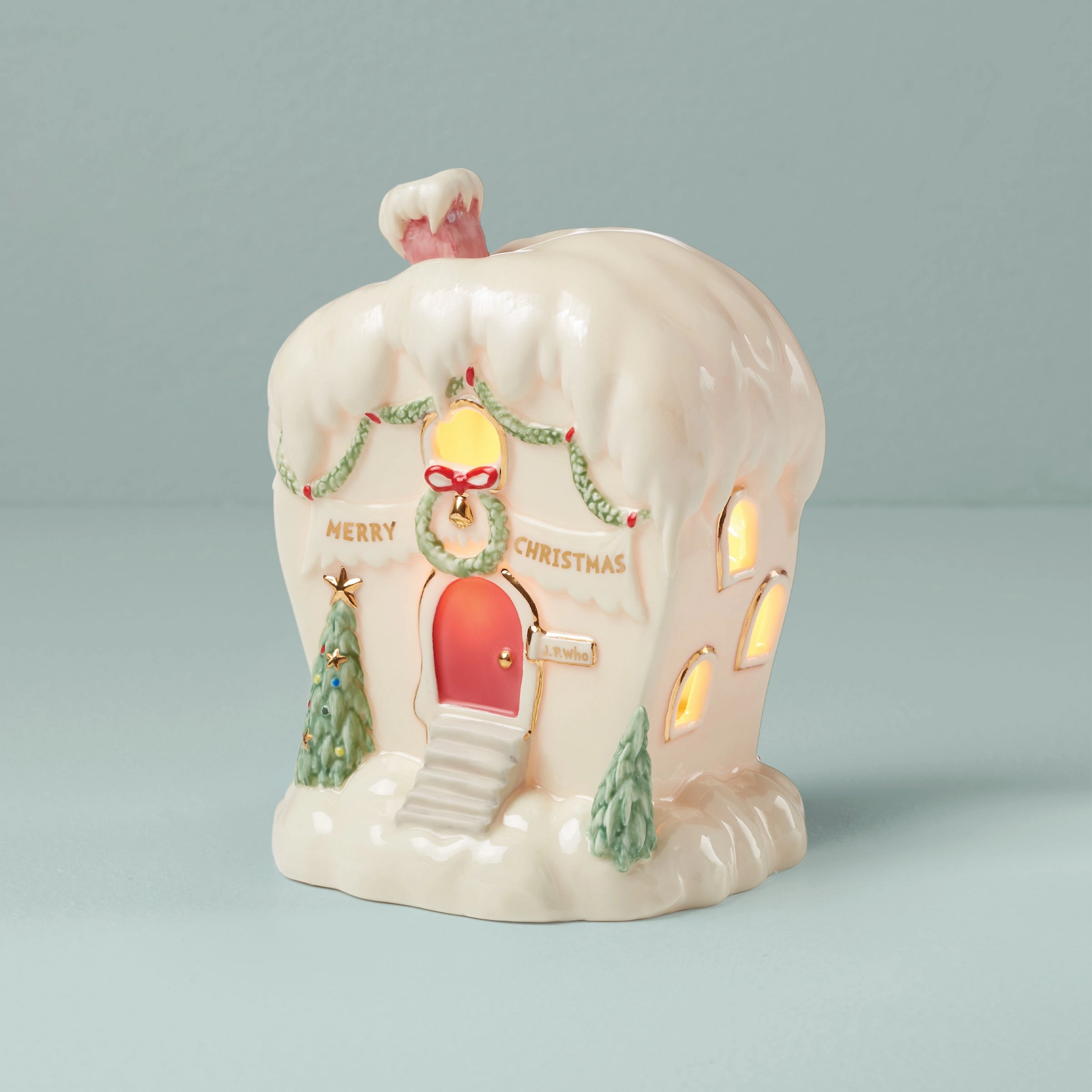 Who-Ville The House of J.P. Who Lit Figurinehome decor ,wall decor 