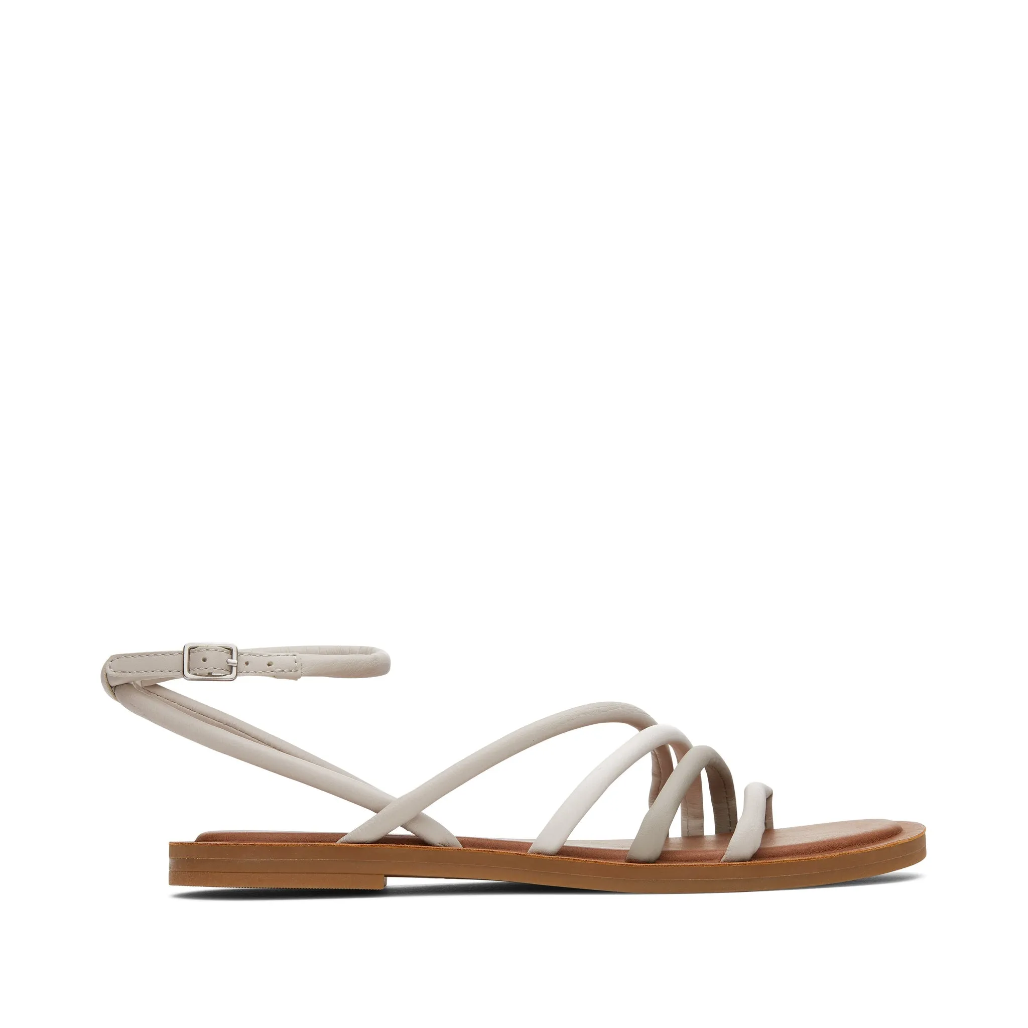 Willa Cream Multi Leather Sandal