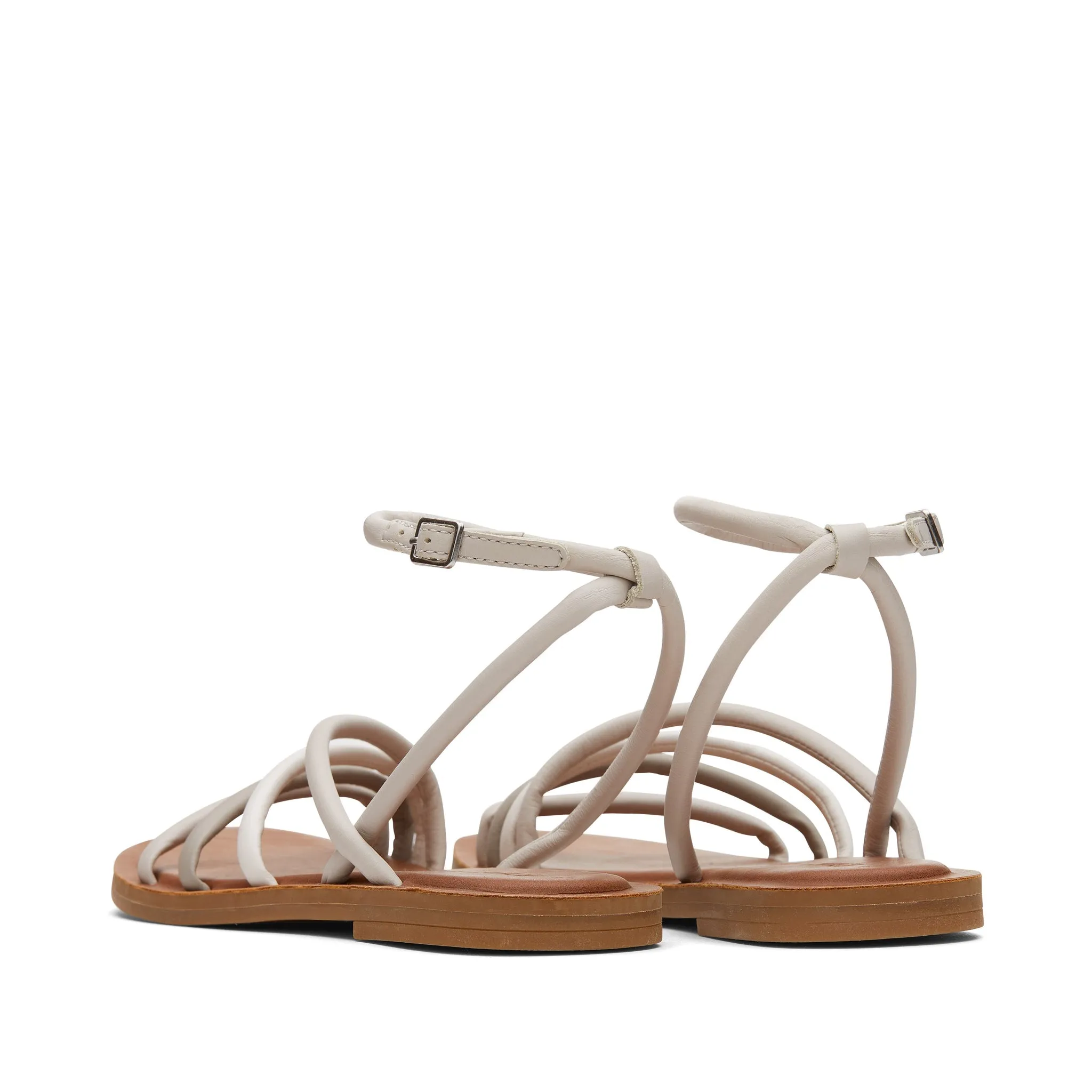 Willa Cream Multi Leather Sandal