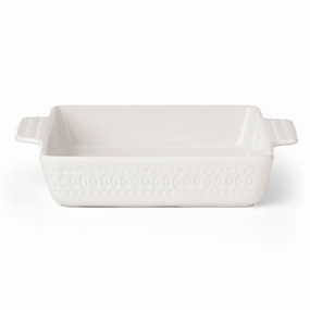 Willow Drive Cream Square Bakermodern kitchen decor ,kitchen dinner set ,dinnerware 