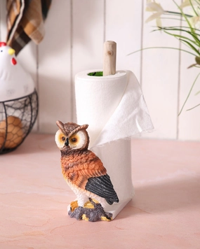 Wise Owl Paper Towel Holdermodern kitchen decor ,kitchen dinner set ,dinnerware 