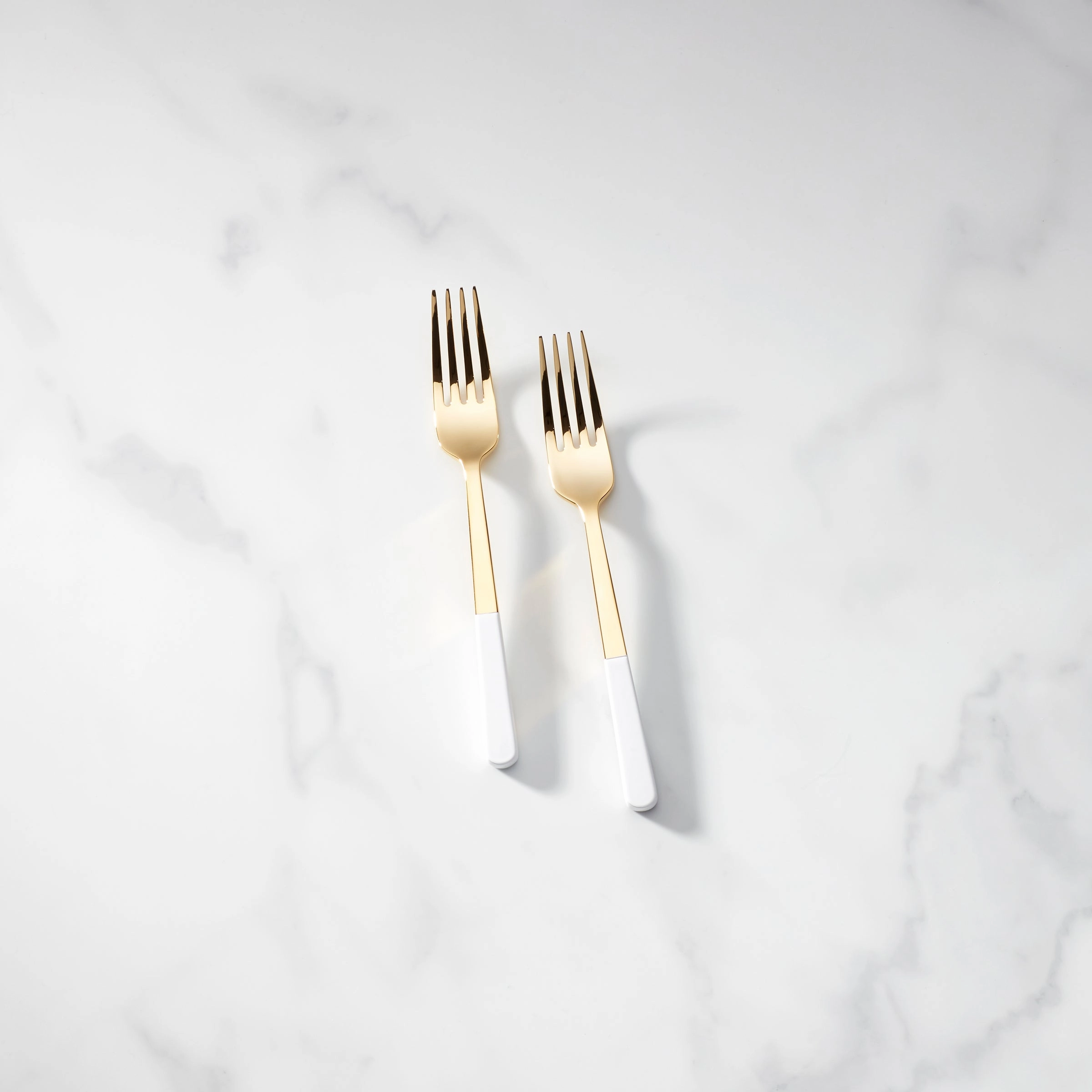With Love Tasting Fork - Set of 2boho style dinner plates for special occasions 