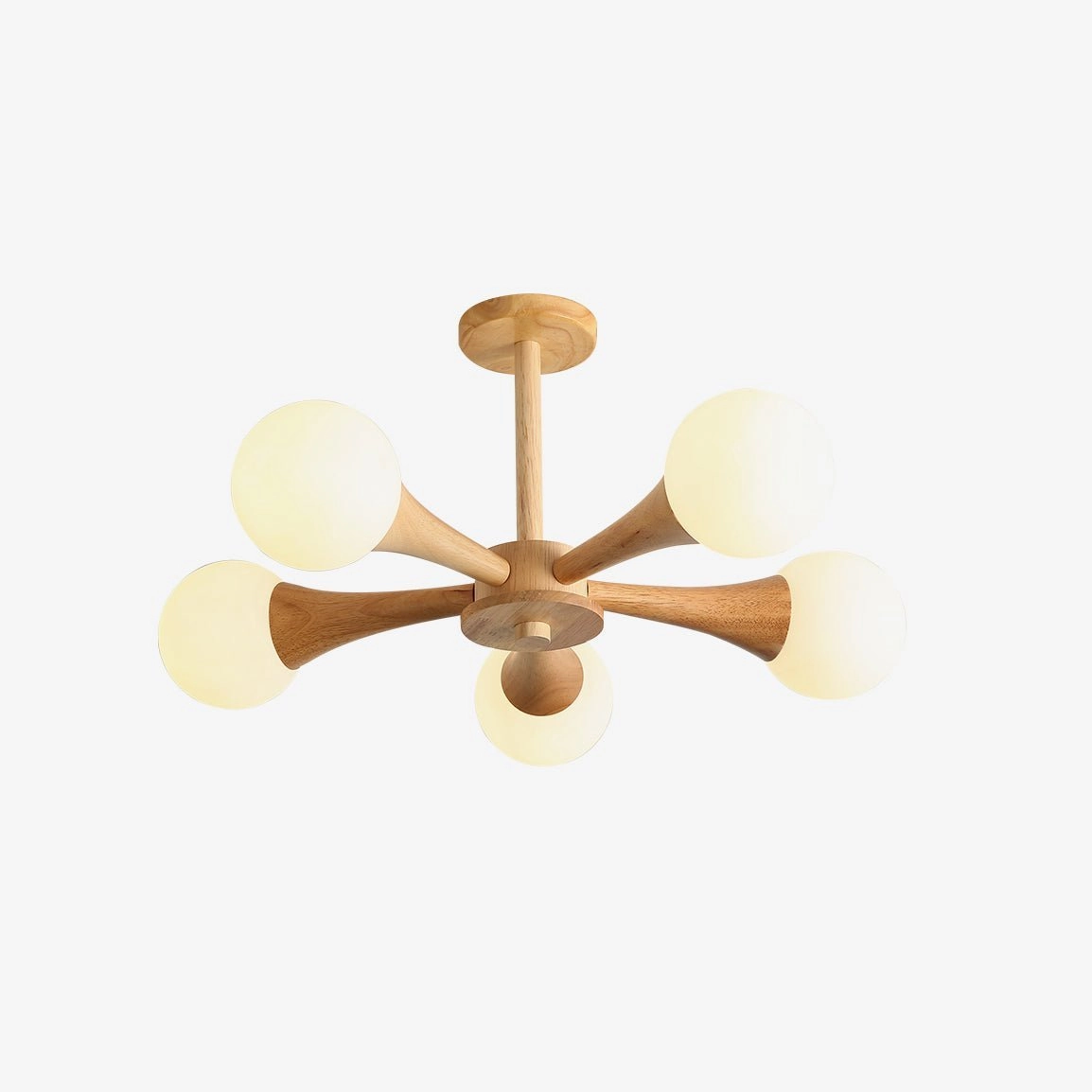 Wooden Nera Chandelier