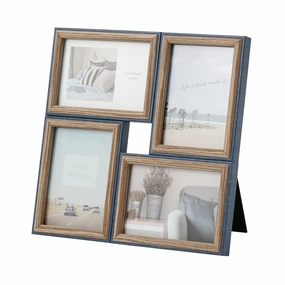 Woody Frame 4 Bluehome decor ,wall decor 