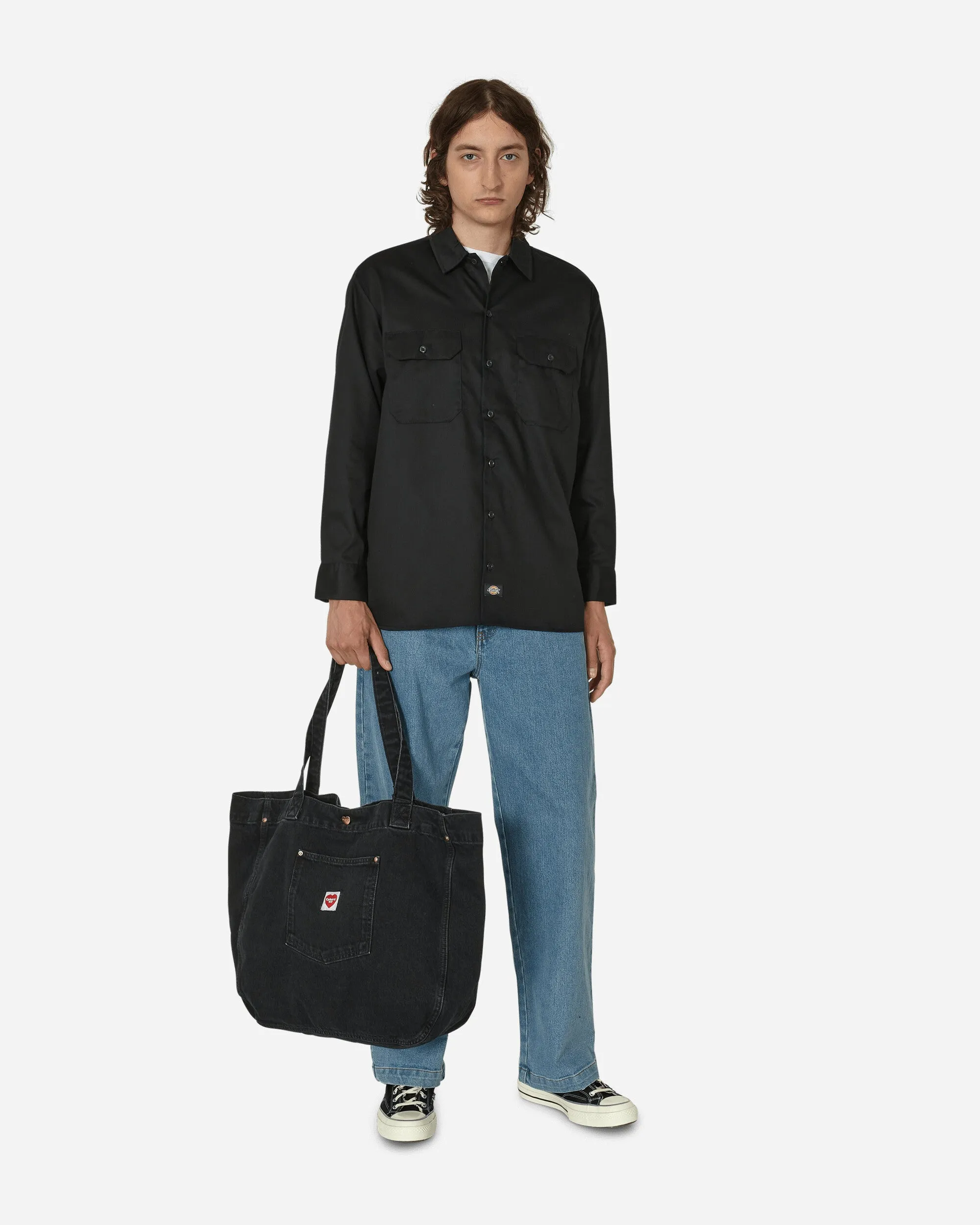 Work Longsleeve Shirt Black