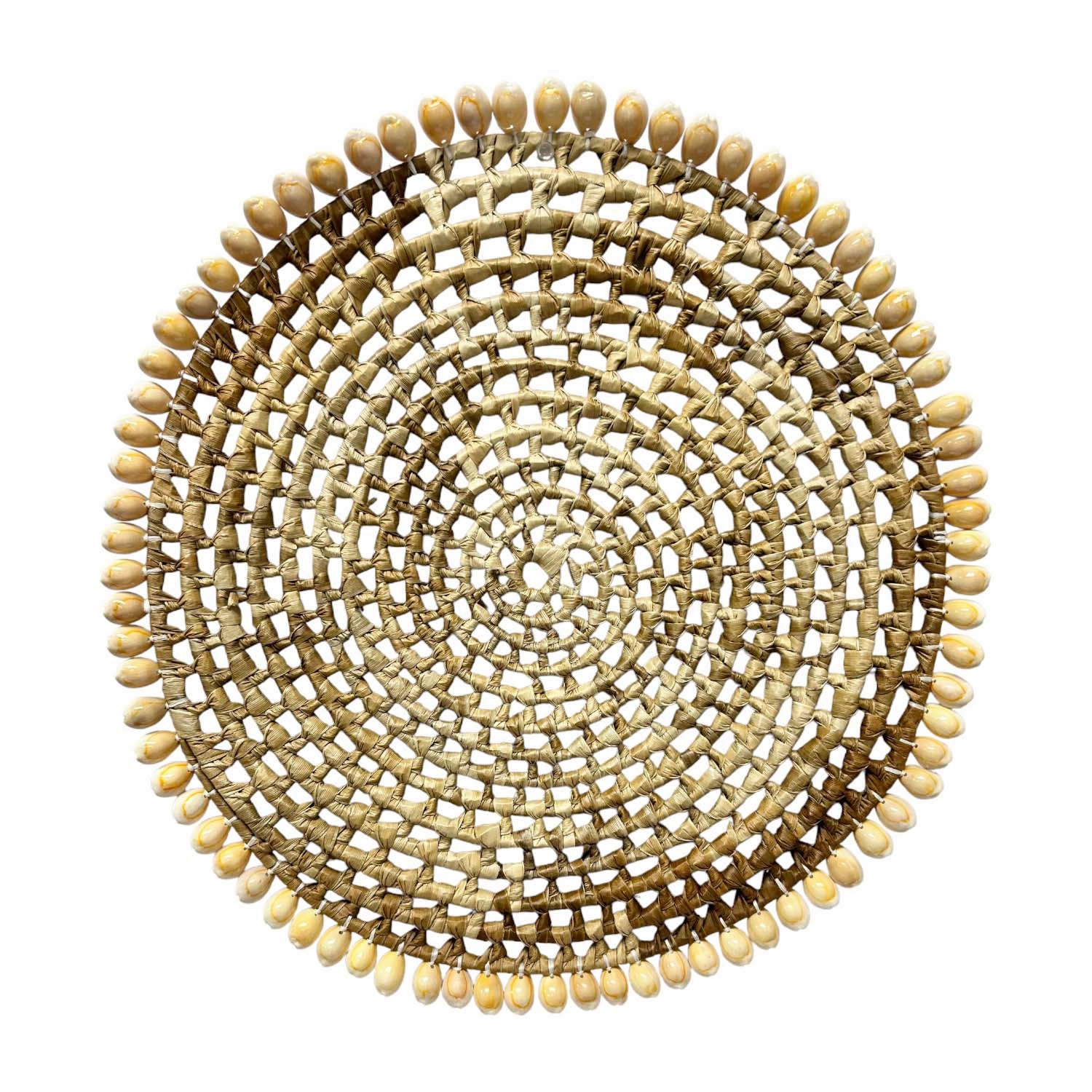 Woven Placement with Edging - 14"home decor ,wall decor 
