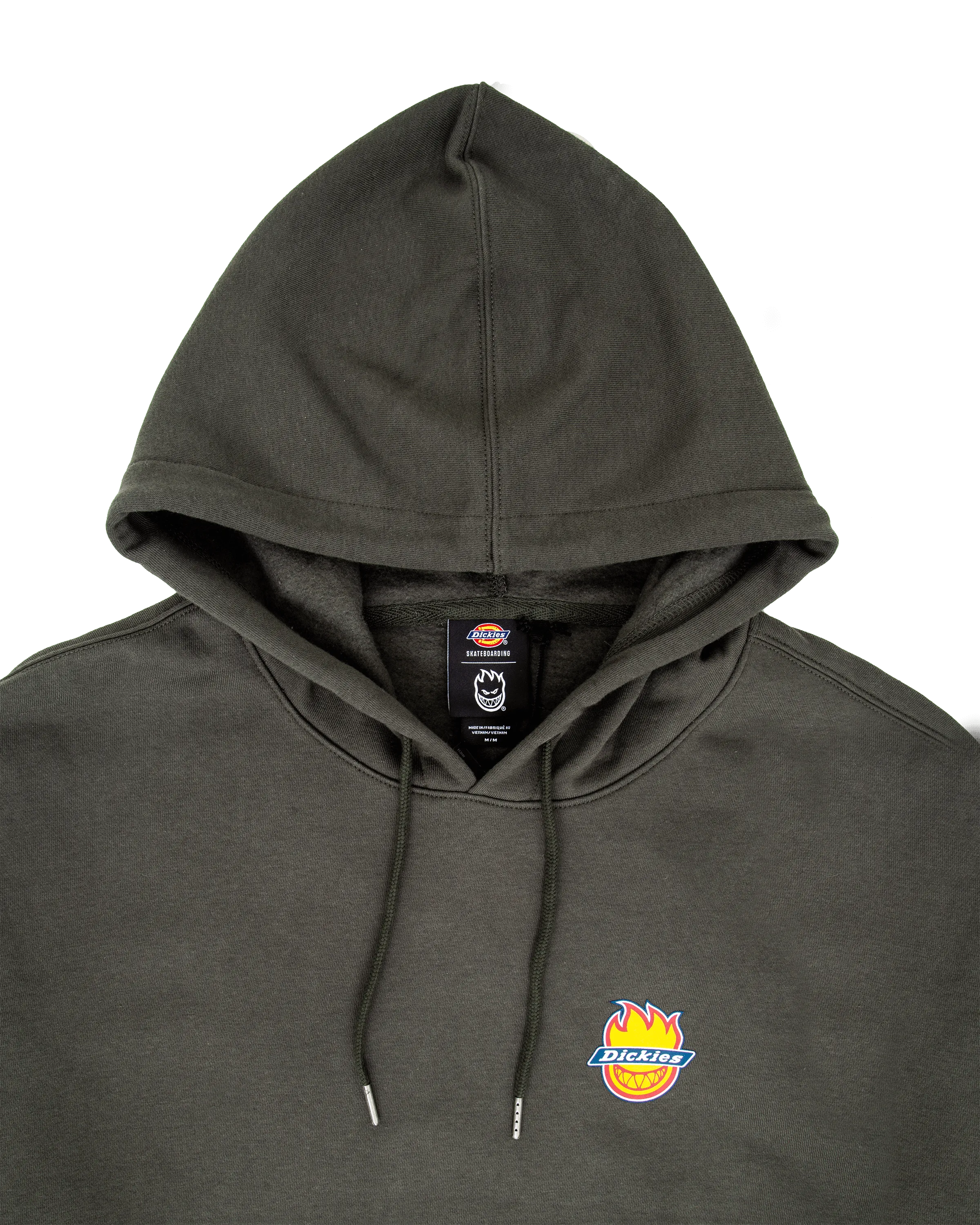 X Spitfire Hoodie in Olive Green