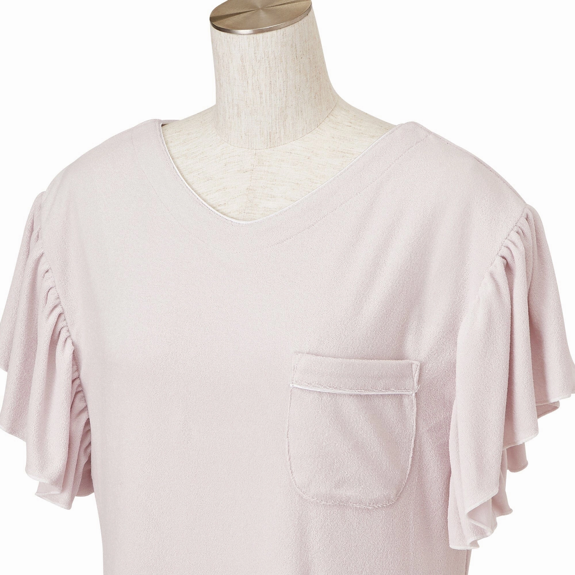 Xylitol Processed Pile Dress Lavender