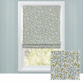 Yamuna Printed Cotton Made to Measure Roman Blinds Tealhome decor ,wall decor 