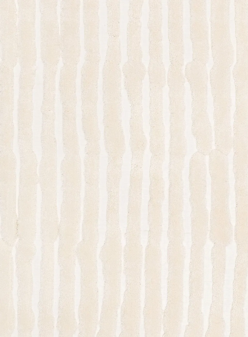 Yoanna Ivory Abstract Striped Rug
