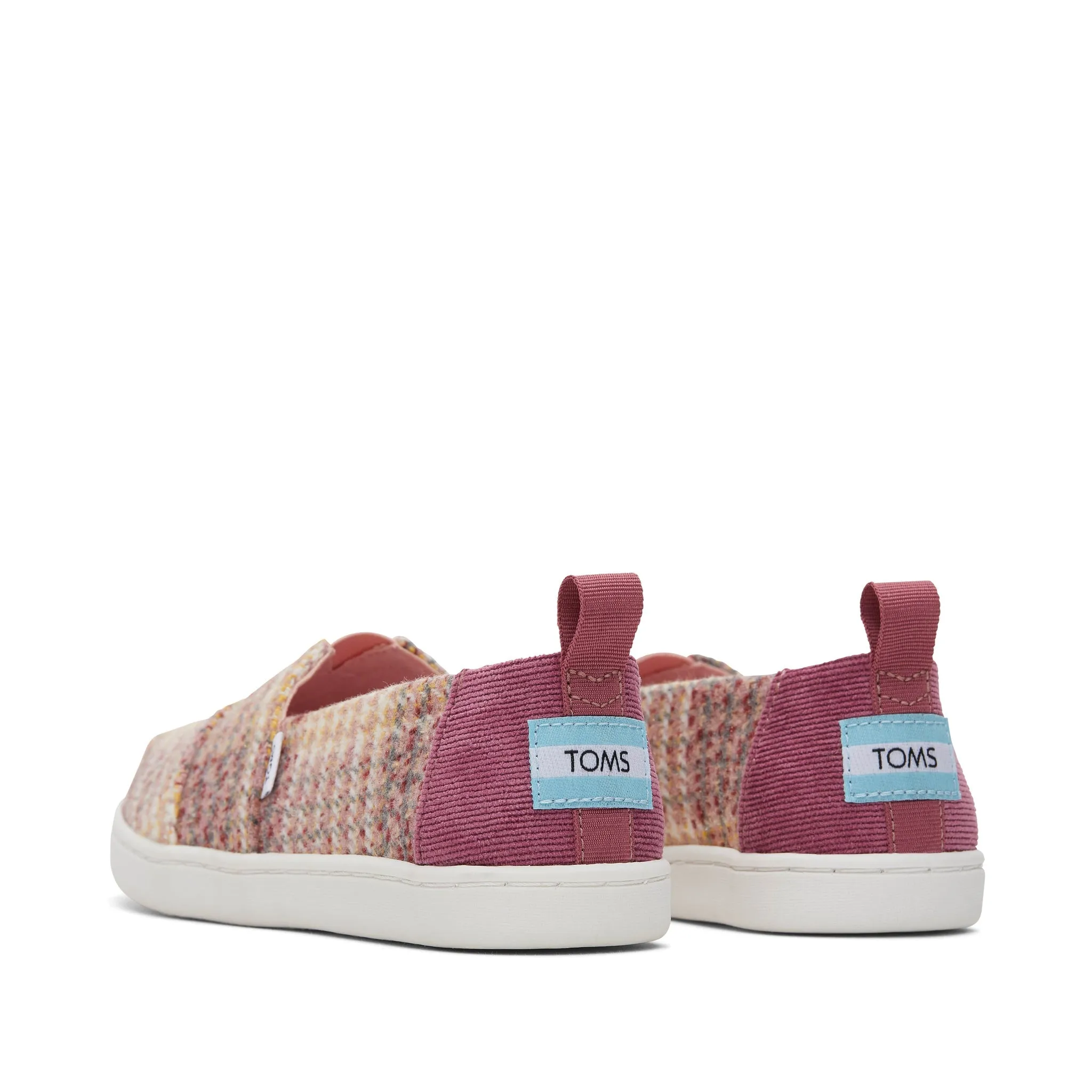 Youth Alpargata Plaid Tweed Shoe