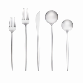 Zephyr Mirror 20 Piece Flatware Seteco-friendly bamboo fiber tableware set 